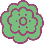 Ilustração de alface representando alimentação saudável